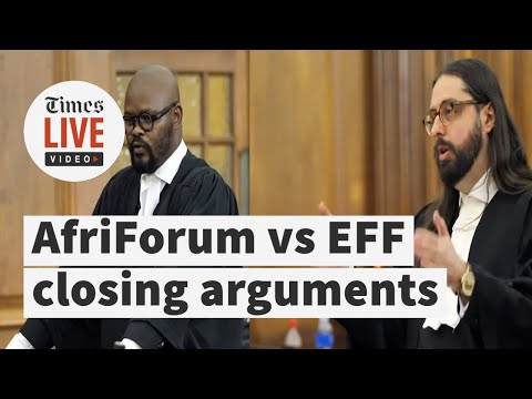 'Malema's testimony demonstrates that he endorses violence' AfriForum vs EFF closing arguments