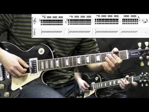 Led Zeppelin - Immigrant Song - Rock Guitar Lesson (with Tabs)