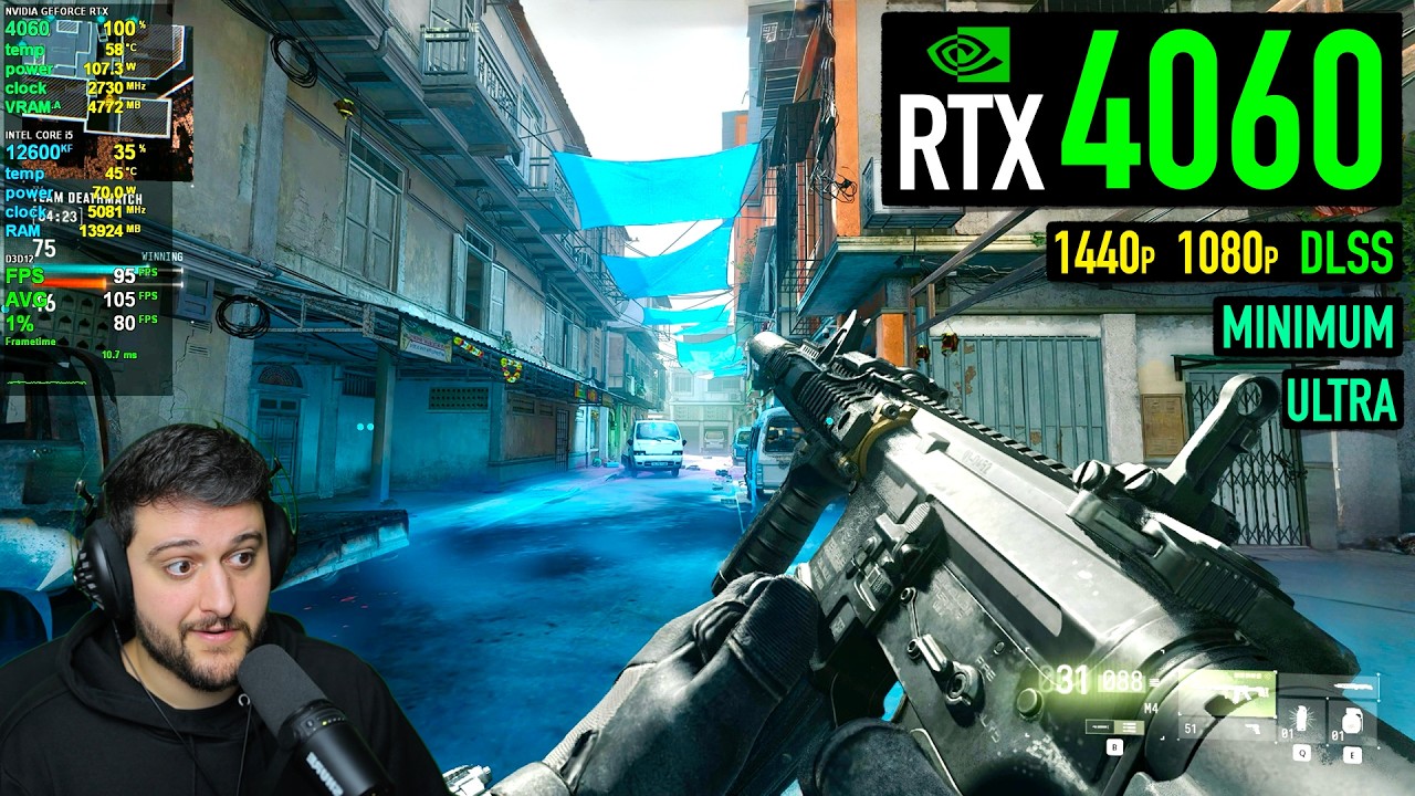 RTX 4060 - Call Of Duty: Modern Warfare 4 - Multiplayer (Competitive & Ultra Settings)