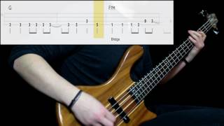 Royal Headache - Carolina (Bass Cover) (Play Along Tabs In Video)
