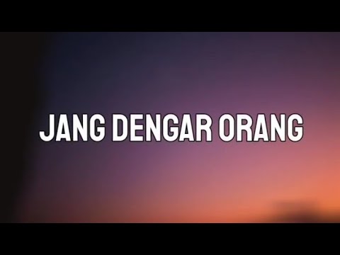 Jang Dengar Orang (LIRIK VIDIO) BLapos 87 Rap X TBXBC X Anak Jagung -
