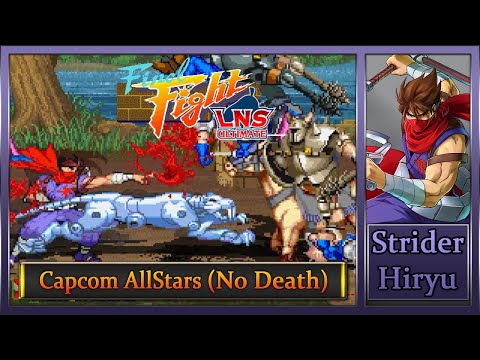 Final Fight LNS Ultimate V.04: Capcom AllStars [Hard Musou] – Strider Hiryu (No Death)