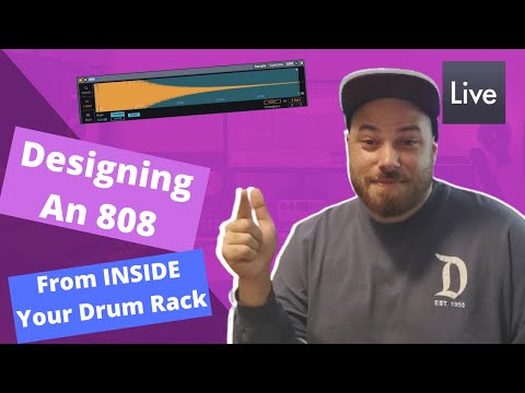 How to design an 808 from INSIDE your drum rack — Ableton Sound Design
