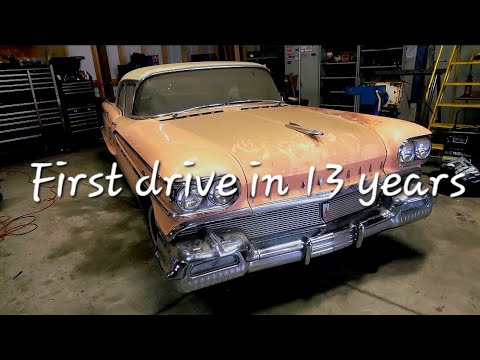 Thumbnail for 1958 Oldsmobile. First drive in 13 years... kinda. by Oldsmobile