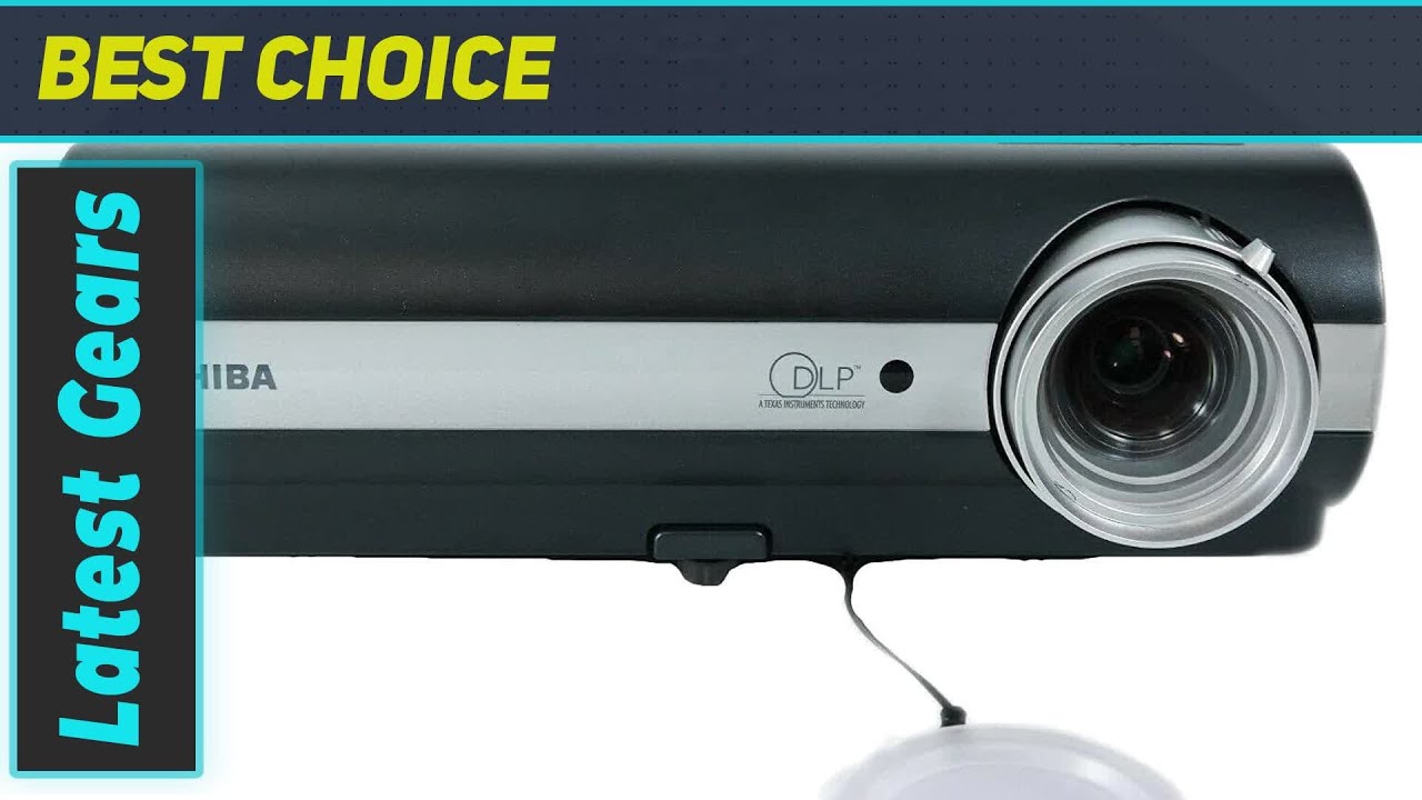 Toshiba TDP-T45U Portable DLP Projector: Unveiling Brilliant Display and Portability.