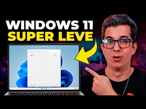 Instale o Windows 11 25H2 MAIS LEVE e OTIMIZADO que EXISTE (Oficial)