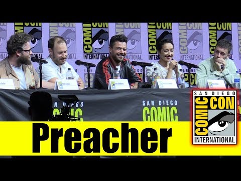 AMC's PREACHER | Comic Con 2018 Full Panel (Dominic Cooper, Ruth Negga, Seth Rogen)