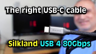 Choose the right USB-C cable for YOU! Silkland USB-C USB 4 80Gbps