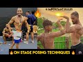 On Stage Posing Techniques🔥 Men’s Physiques 4 Compulsory Pose | Vipin Yadav |