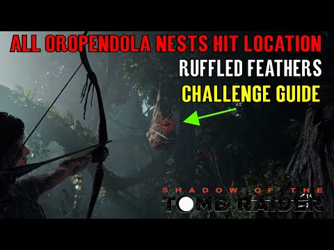 Shadow of the Tomb Raider 🏹 Ruffled Feathers 🏹 (Challenge Guide) Video