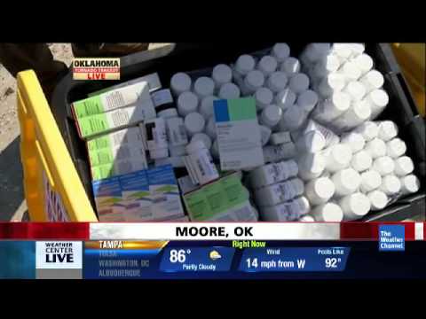 Direct Relief's Oklahoma Tornado Response on The Weather Channel