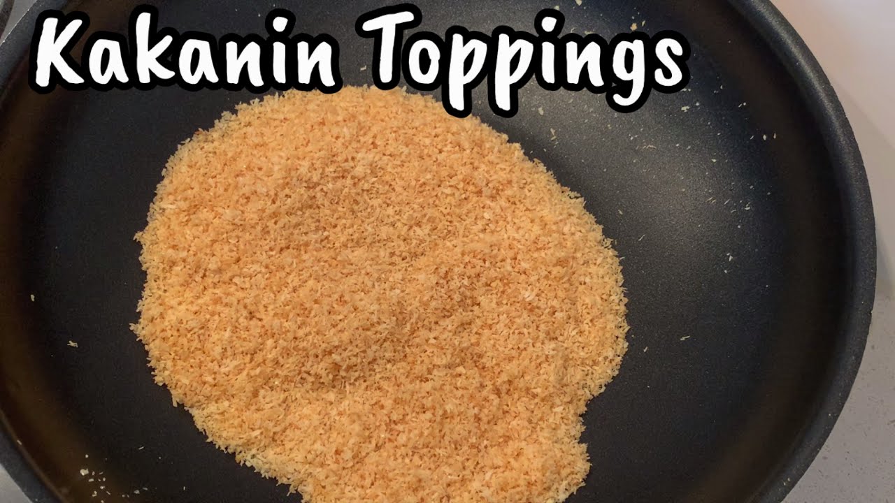 HOW TO TOAST DESICCATED COCONUT | PERFECT TOPPINGS FOR MANY FILIPINO KAKANIN |