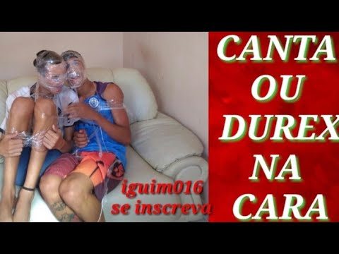 DESAFIO: CANTA OU DUREX NA CARA