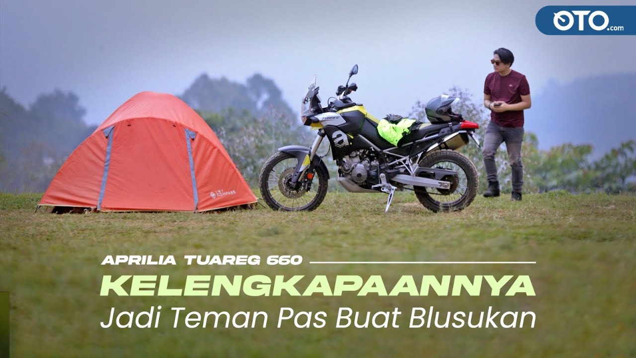 Solo Motocamp Aprilia Tuareg 660, Asyiknya Bikin Nagih | Roadtest