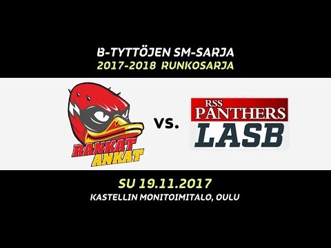 TBSM Maalikooste: SSRA - Panthers/LaSB (19.11.2017)