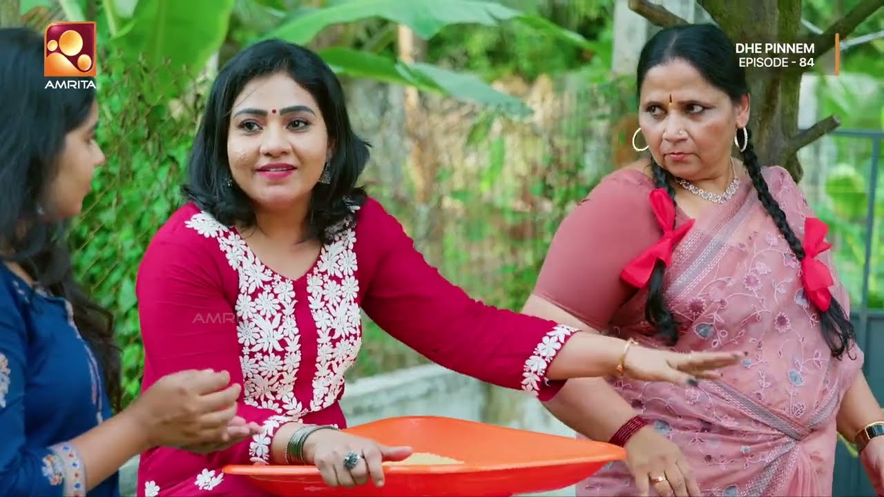 Dhe Pinneem Ep 84 | മോളെ പുഷ്പേ...ഒരു Help... | Amrita TV