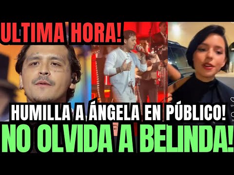 💥CHRISTIAN NODAL LO VUELVE A HACER ESCANDALO EN CONCIERTO TRAGICO FINAL DE ÁNGELA AGUILAR X BELINDA