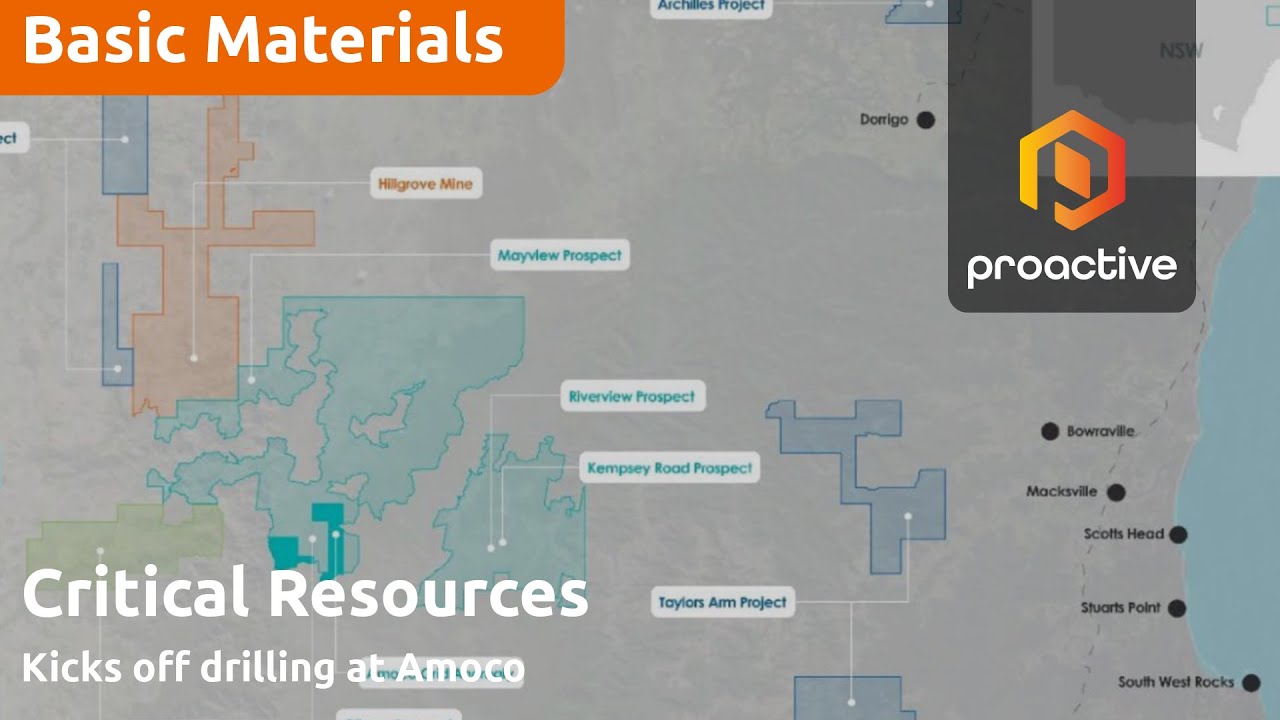 Critical Resources kicks off drilling at Amoco