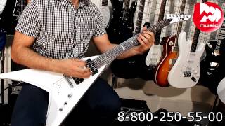 Video thumbnail for Электрогитара LTD V-50 by PopMusicRu
