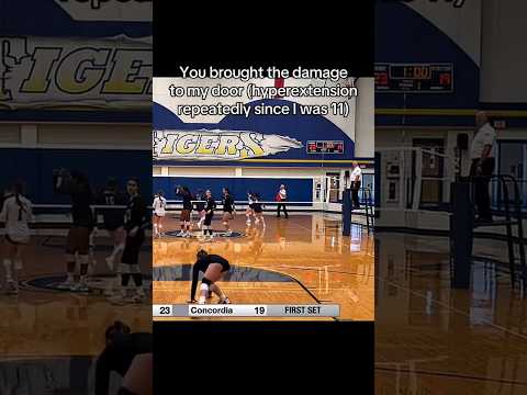 Volleyball Liberos and their knee Problems #dmoon #collegeathlete #d1athlete #libero