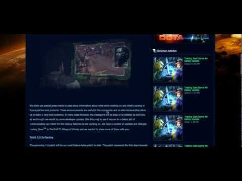 NEW UP COMING STARCARFT 2 Patch 1.5