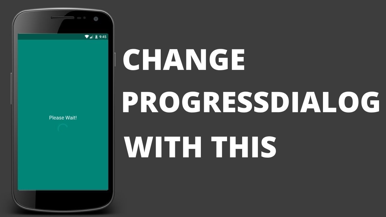 Android Tutorial - Create an Alternative for ProgressDialog (Fullscreen Loading Screen)