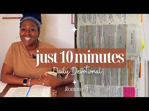 They served the creatures and not the Creator | 10-Minute Morning Daily Devotional Romans 1