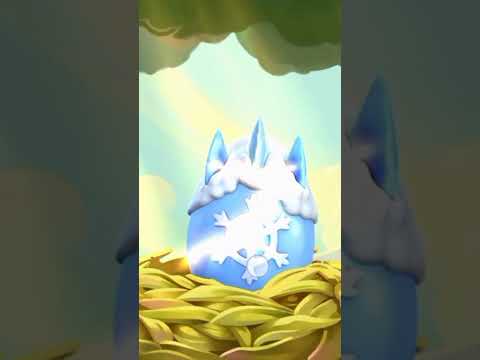 Dragon Mania Legends Hatch"Snow Queen Dragon" ❄️🌨️🐉 #dml #dragonmania #shorts  #dragonmanialegends.