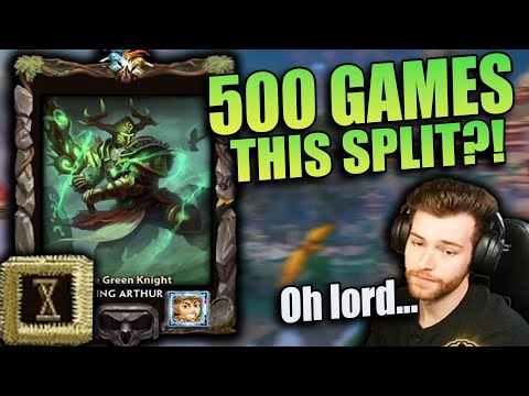 FACING THE #1 KING ARTHUR WITH ONE OF MY MAINS! - Masters Ranked Duel - SMITE
