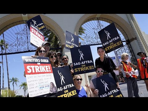 US-Schauspieler und Drehbuchautoren in Hollywood streiken