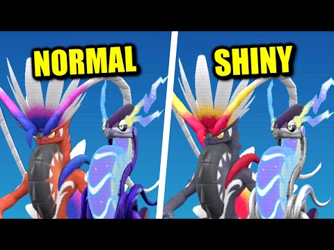 Pokémon Scarlet & Violet - All Shiny Pokémon (Comparison)