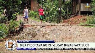 Mga programa ng RTF ELCAC 10 magpapatuloy