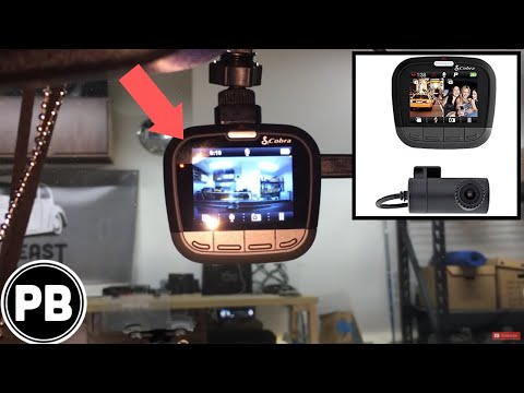 How To Install a Dual Dash Camera System | Cobra CDR-895D