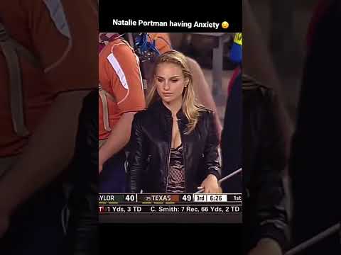 Natalie Portman having anxiety 