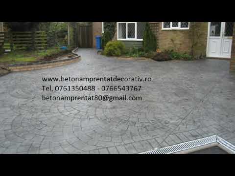 Beton Amprentat Coada Izvorului -Prahova Tel.0761350488 -0766543767