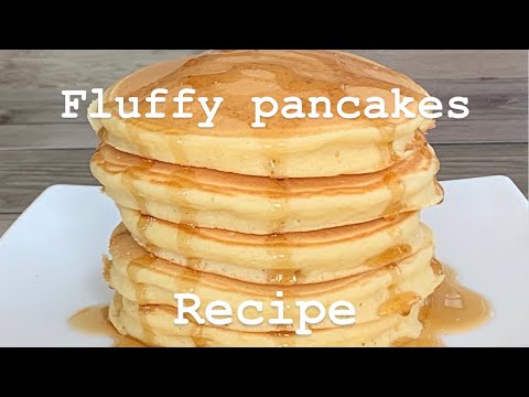 Fluffy pancakes recipe | How to make fluffy pancakes | Happy Home Food