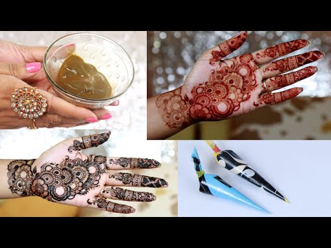 how to make henna paste for dark red stain by shruti arjun anand