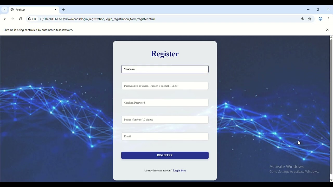 Automatic Login Page Testing with Selenium IDE with Source Code 