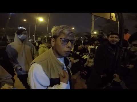 CAQUIÑA SE ENFRENTA A JORO EN COLECTIVO CALLEJERO