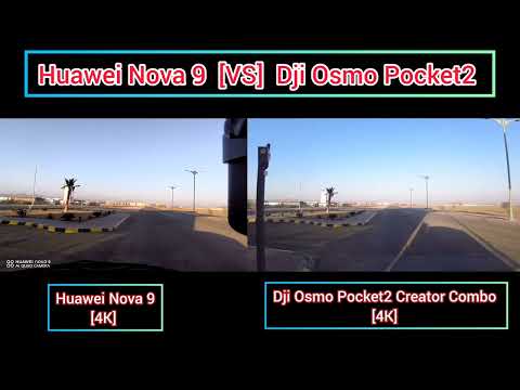 CAMERA TEST || HUAWEI NOVA 9 vs DJI OSMO POCKET 2