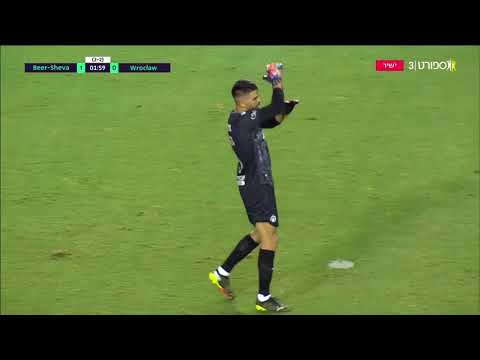 UEFA Conference League. D. Ansah goal (Hapoel Beer Sheva 1:0 Slask)