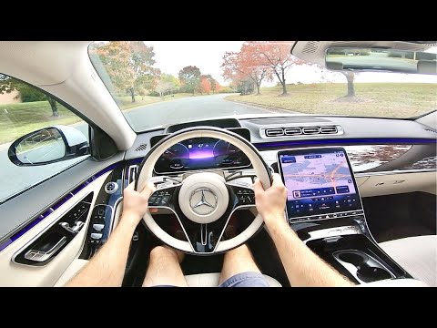 2022 Mercedes Benz S500: POV Drive, Impressions and ASMR
