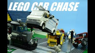 LEGO The Epic Car Chase (Stop Motion)