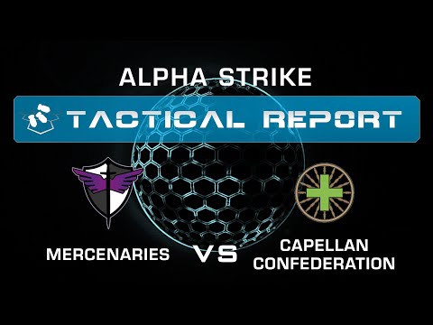 Alpha Strike Tactical Report: Mercenaries vs Capellan Confederation