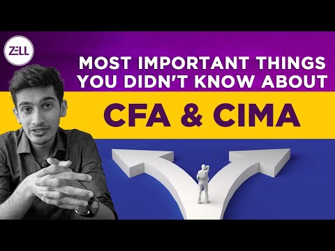 🔴CFA & CIMA : All You Need To Know @ZellEducation | CFA | CIMA #cfa #cima