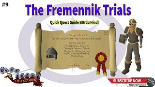 OSRS│How To Complete The Fremennik Trials Quest 2019 │Quick Quest Guide │Urdu Hindi