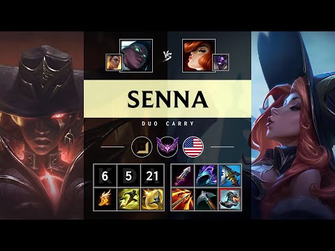 Senna ADC vs Miss Fortune - NA Master Patch 25.08