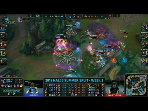 Immortals vs Cloud 9 Highlights, Game 2 NA LCS Week 5 Day 3 Summer 2016   IMT vs C9 G2