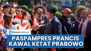 Momen Prabowo Disambut Meriah Ratusan WNI di Paris, Pasukan Keamanan Prancis Turut Mengawal