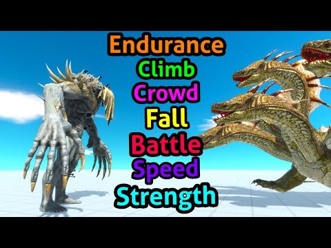 Battle ability Scourge vs hydra Animal Revolt Battle Simulator